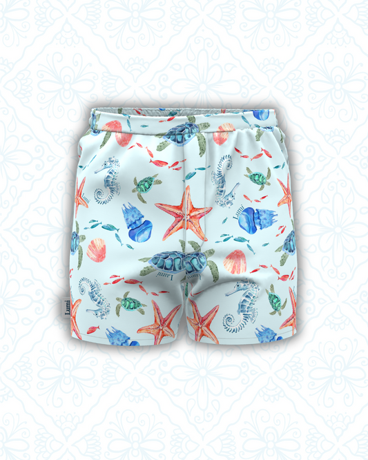 The Turtle Line Swim Shorts