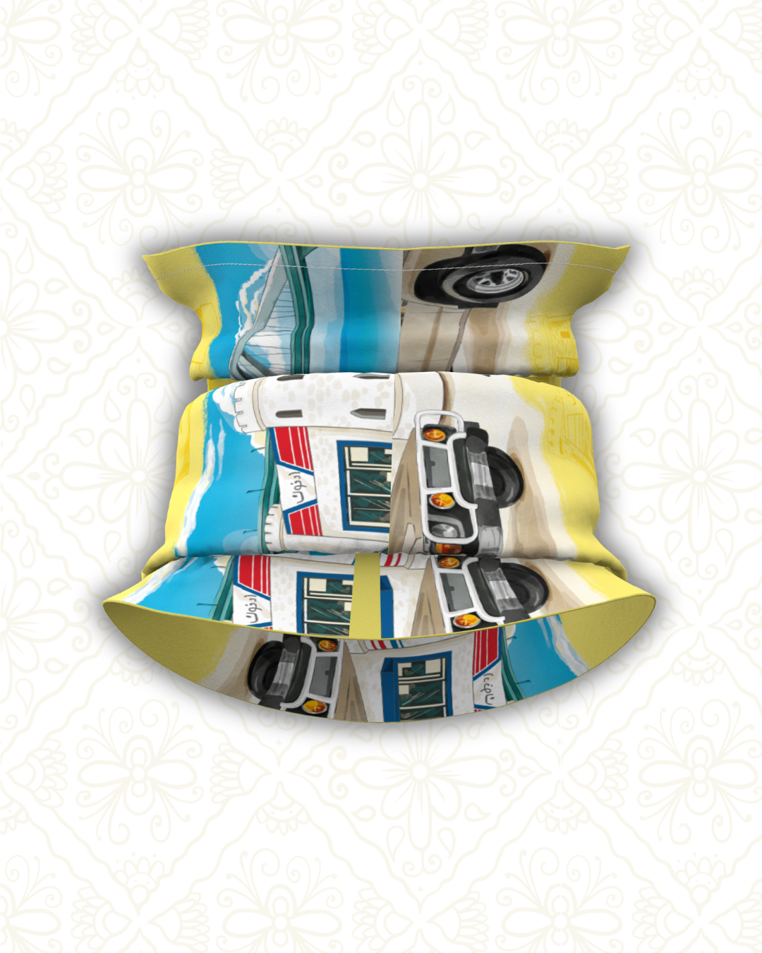 Bain Al Jsrain Face Mask