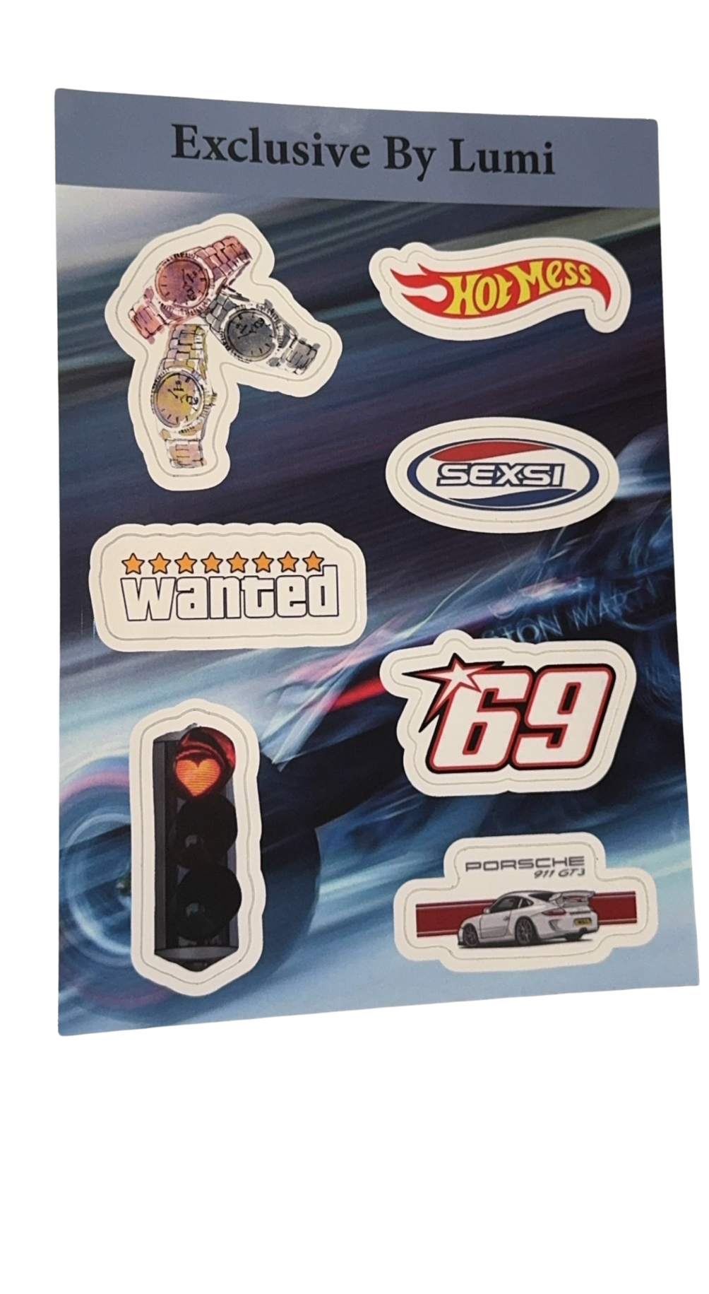 Sticker sheet - Nitro Pack