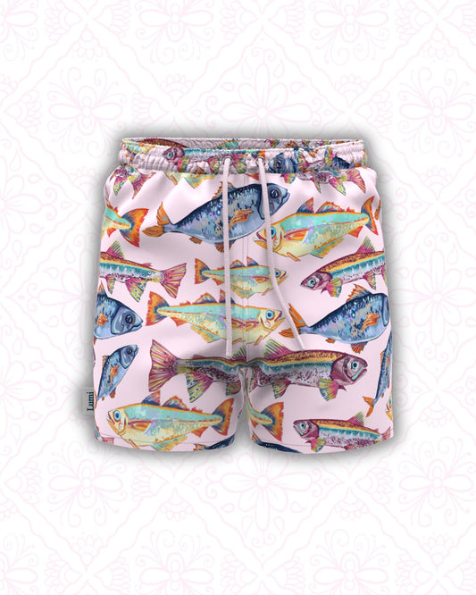 Fish Trio Swim Shorts