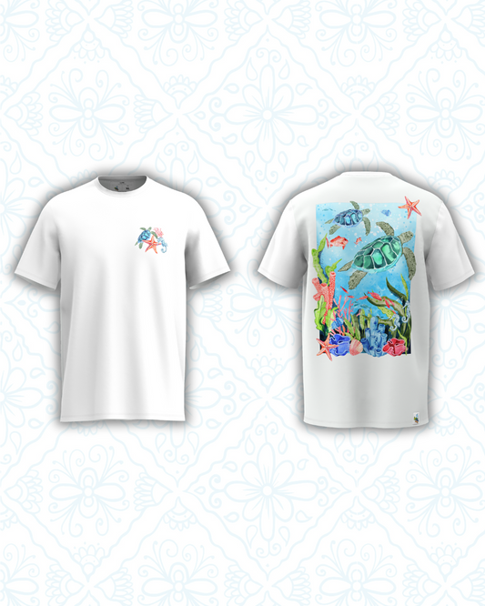 The Turtle Line Tee