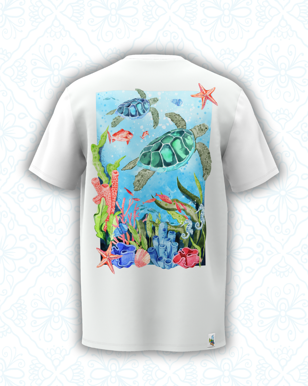 The Turtle Line Tee
