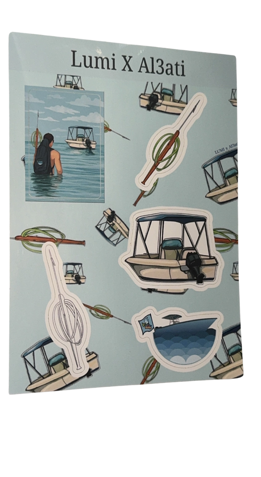 Sticker sheet - Lumi X Al3ati