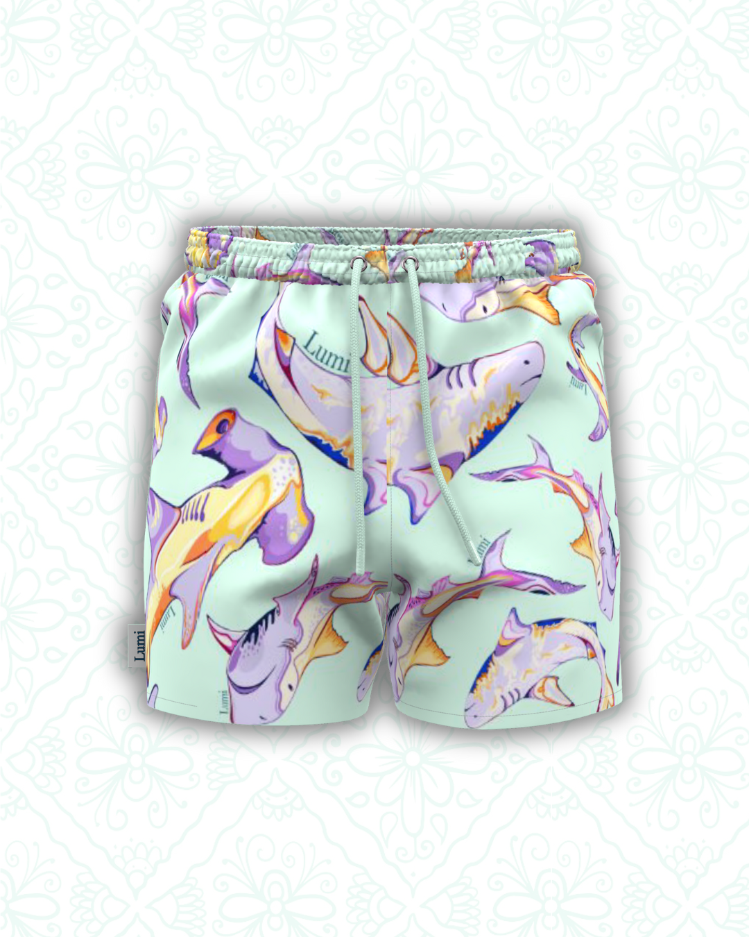 Abu Dhabi Jaws Swim Shorts