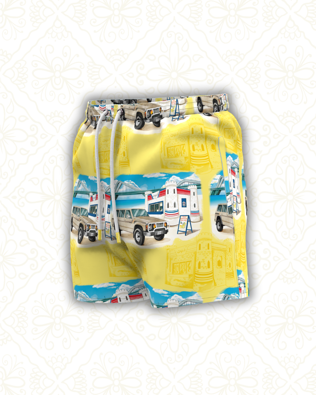 Bain Al Jsrain Swim Short