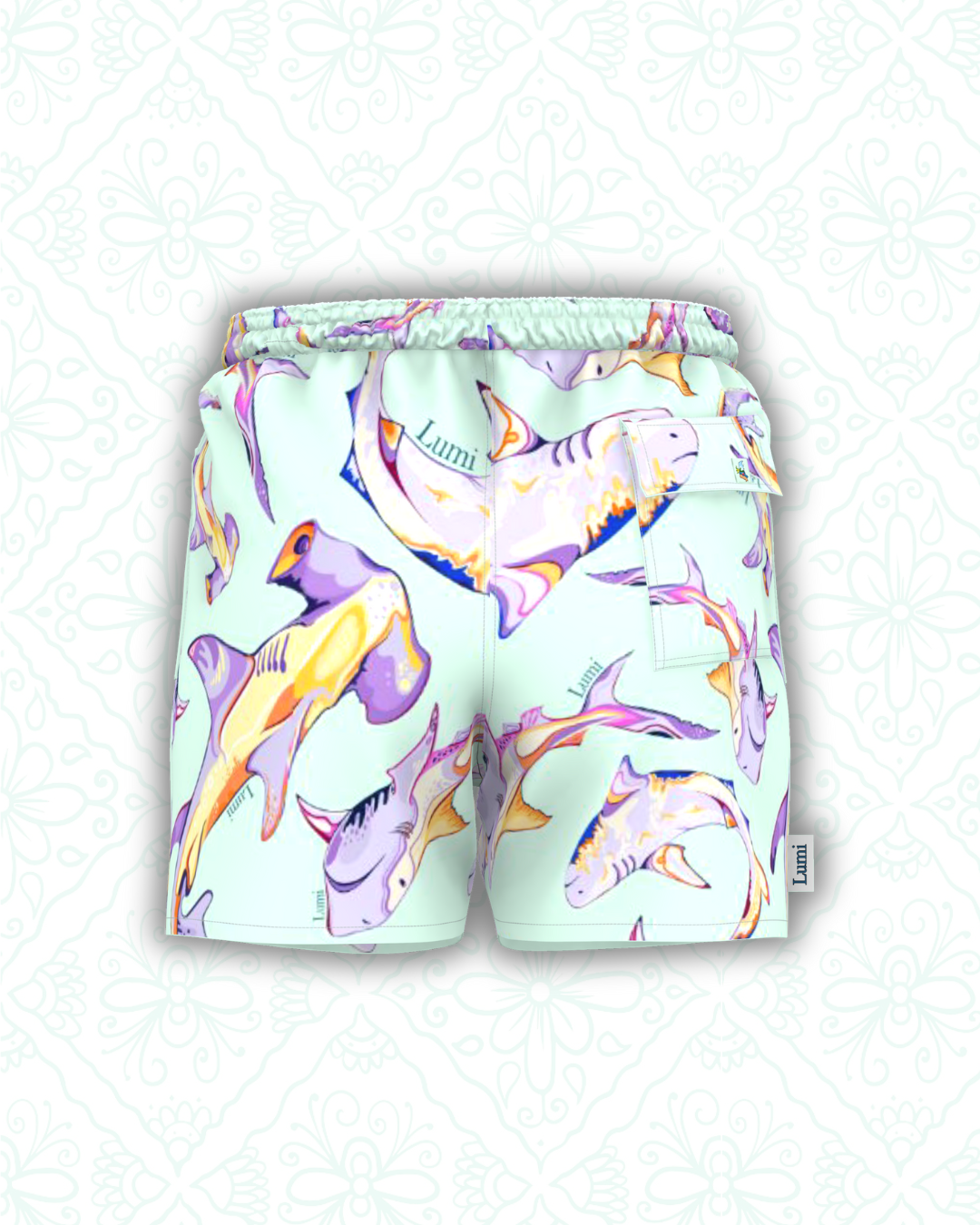 Abu Dhabi Jaws Swim Shorts