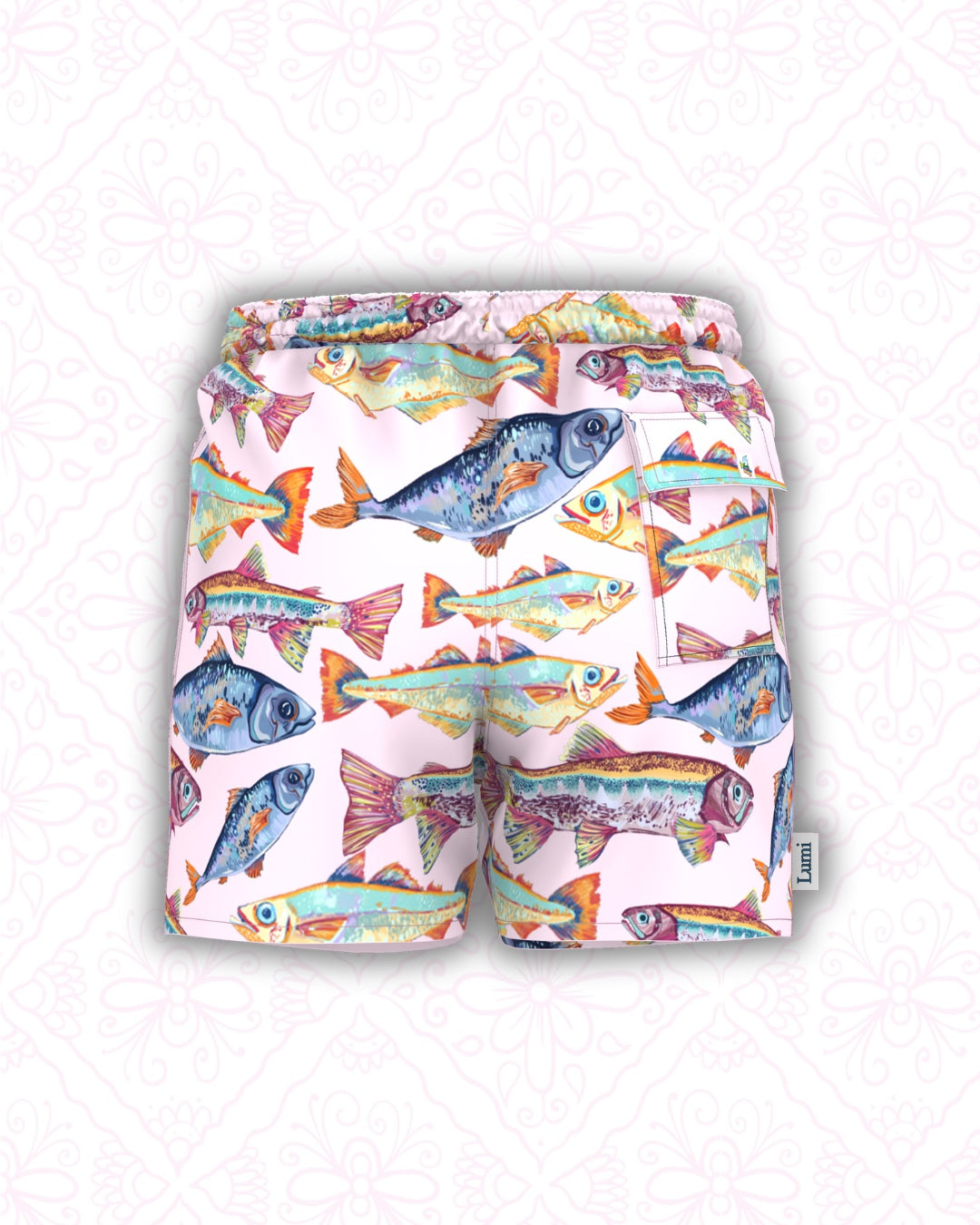Fish Trio Swim Shorts